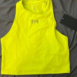 NWT TYR high neck crop top